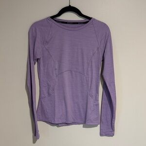 Spyder Lavender Long Sleeve Performance Top
